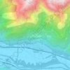 Colloro topographic map, elevation, terrain