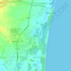 Pegasus topographic map, elevation, terrain