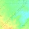 Orellana topographic map, elevation, terrain