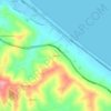 Gabriella topographic map, elevation, terrain