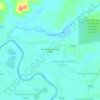 Kampung Kubang Sapi topographic map, elevation, terrain