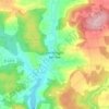 Hechlingen am See topographic map, elevation, terrain