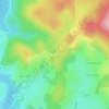 Le Champ Bercot topographic map, elevation, terrain