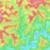 Nova Almeida topographic map, elevation, terrain