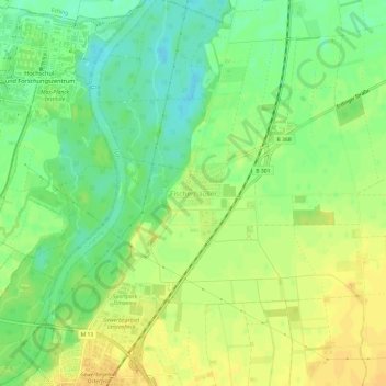 Fischerhäuser topographic map, elevation, terrain