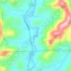 Orlando topographic map, elevation, terrain