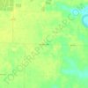 Peppers Lake topographic map, elevation, terrain