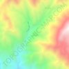 Vanash Pain topographic map, elevation, terrain