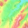 Украинка topographic map, elevation, terrain