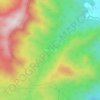 Taptapani topographic map, elevation, terrain