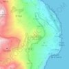 La Caleta topographic map, elevation, terrain