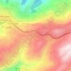 Rwaisat Sawfar topographic map, elevation, terrain