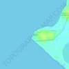 Cape Cross topographic map, elevation, terrain