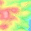 Butter Bridge topographic map, elevation, terrain