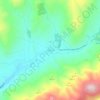 Milanos topographic map, elevation, terrain