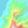 Abang (lower) / Trunyan topographic map, elevation, terrain