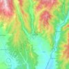 Belitsa topographic map, elevation, terrain