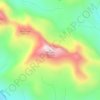 Mosquito Mountain topographic map, elevation, terrain