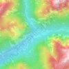 Trenta topographic map, elevation, terrain