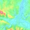 Alegera topographic map, elevation, terrain