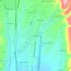 San Silvestre topographic map, elevation, terrain