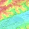 Steinberg topographic map, elevation, terrain