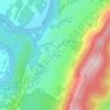 Shannondale topographic map, elevation, terrain