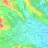 Laßnitz topographic map, elevation, terrain