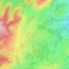 Eschachried topographic map, elevation, terrain