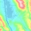 San Antonio topographic map, elevation, terrain