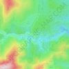 La Vereda topographic map, elevation, terrain
