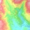Queiroal topographic map, elevation, terrain