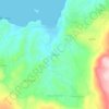 Aspro topographic map, elevation, terrain