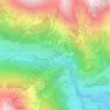 Bobojach topographic map, elevation, terrain