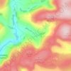 Rhulen topographic map, elevation, terrain