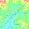 Coamo topographic map, elevation, terrain