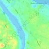 Strøby topographic map, elevation, terrain