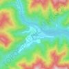 Daporijo topographic map, elevation, terrain