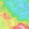 內坑 topographic map, elevation, terrain
