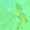 Klöden topographic map, elevation, terrain