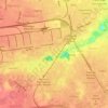 woodcraft village topographic map, elevation, terrain