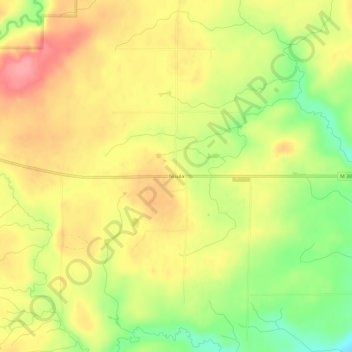 Nisula topographic map, elevation, terrain