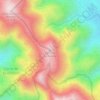 Cerro de la Volanta topographic map, elevation, terrain