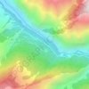 Deol topographic map, elevation, terrain