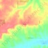 High Gate topographic map, elevation, terrain