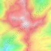 Geier topographic map, elevation, terrain