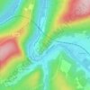Roche Bayart topographic map, elevation, terrain