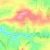 Le Tasset topographic map, elevation, terrain