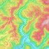 Carswell topographic map, elevation, terrain