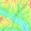 Banks topographic map, elevation, terrain